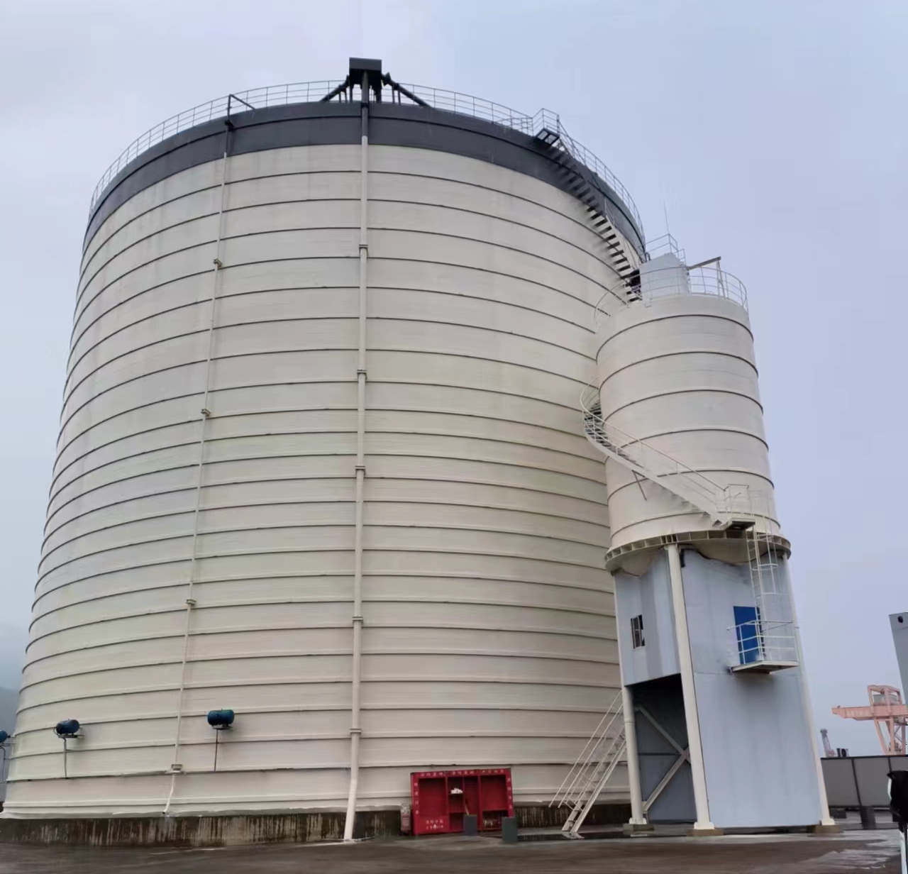 建水10万吨水泥钢板库