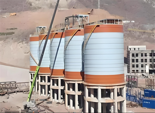 建水高架钢板仓