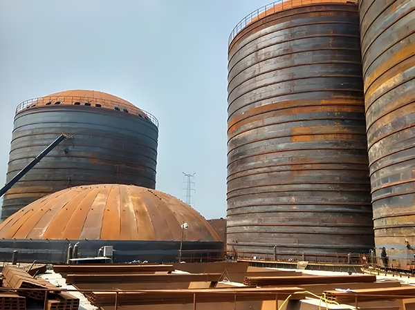 建水焦粉钢板仓